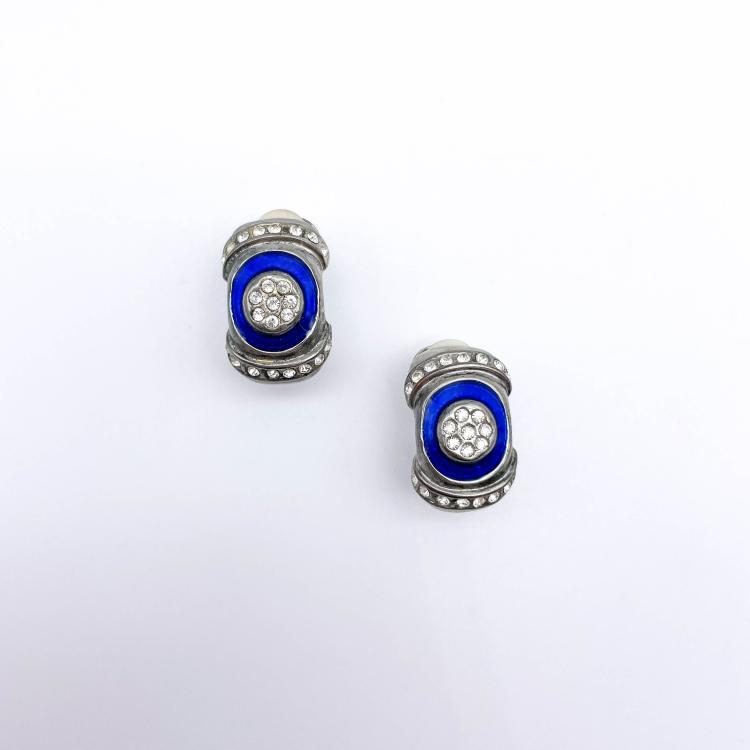 Hauptbild zu Objekt, Vintage clip earrings, QV (Quo Vadis), 166O 156