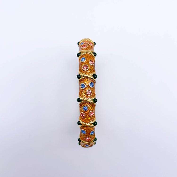 Hauptbild zu Objekt, Vintage bangle, Swarovski, 166O 162