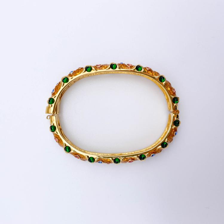 Bild 1 zu Objekt, Vintage bangle, Swarovski, 166O 162