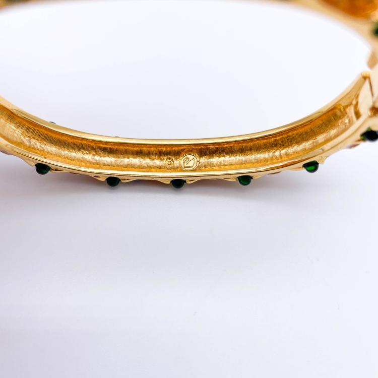 Bild 3 zu Objekt, Vintage bangle, Swarovski, 166O 162