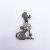 Vintage poodle brooch