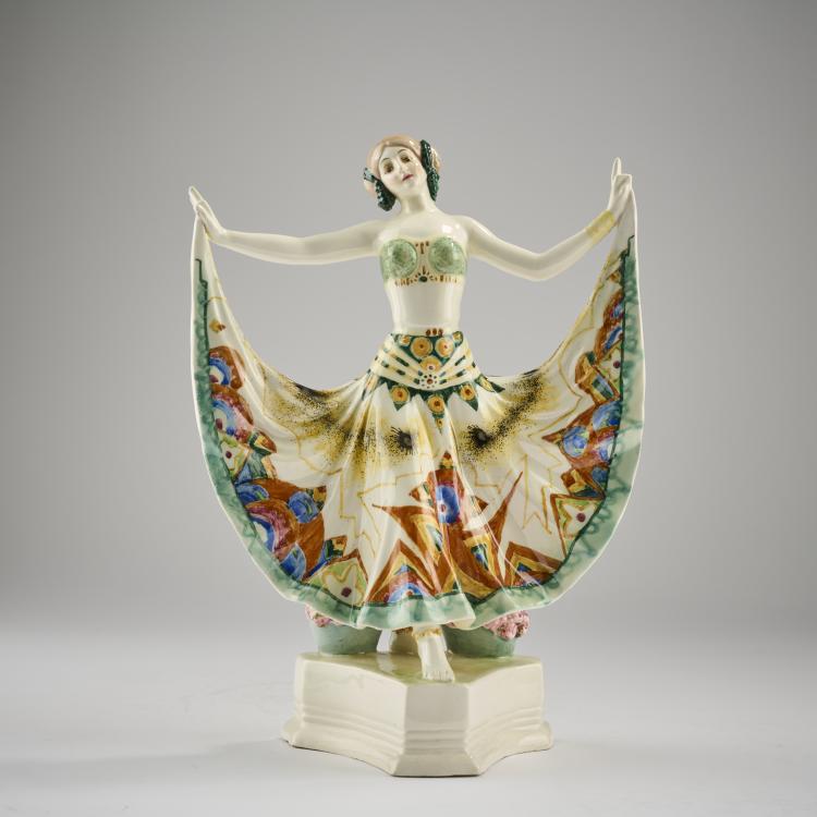 Hauptbild zu Objekt, 'Ruth', 1911/12, Albert Dominique Ros&eacute;, Goldscheider, Wien, 165D 522
