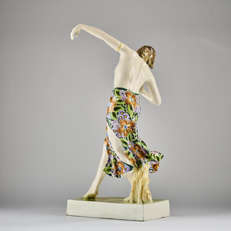 Bild 4 zu Objekt, 'Dancer in Motion', 1908/09, Erich Schmidt-Kestner, Goldscheider, Wien, 165D 523