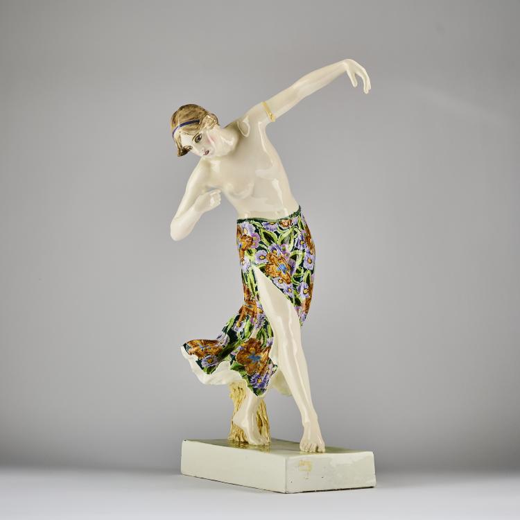 Bild 6 zu Objekt, 'Dancer in Motion', 1908/09, Erich Schmidt-Kestner, Goldscheider, Wien, 165D 523