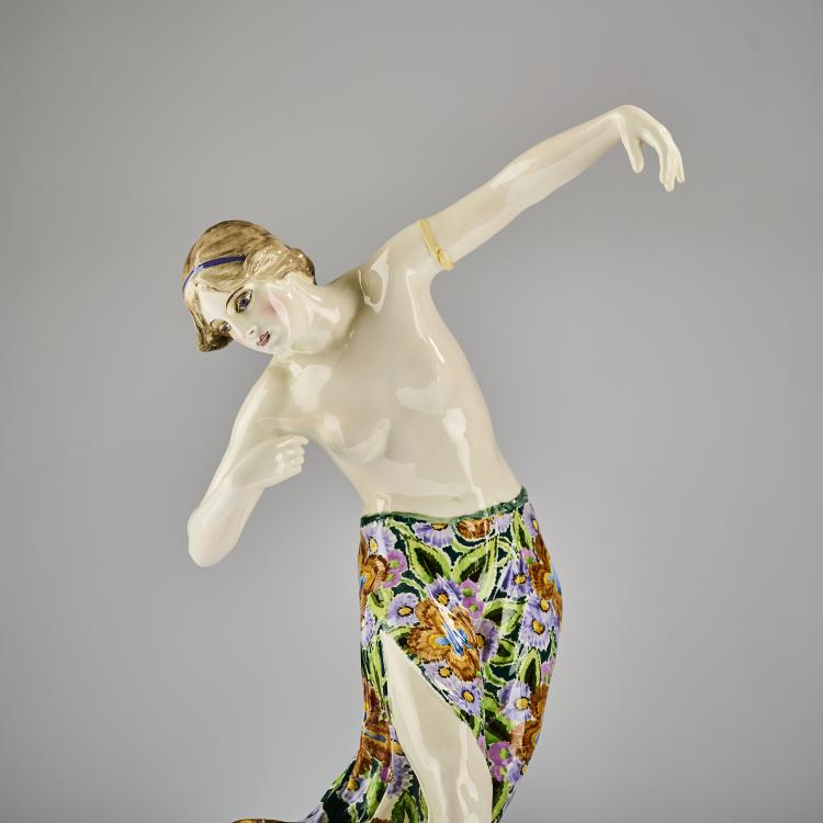 Bild 7 zu Objekt, 'Dancer in Motion', 1908/09, Erich Schmidt-Kestner, Goldscheider, Wien, 165D 523