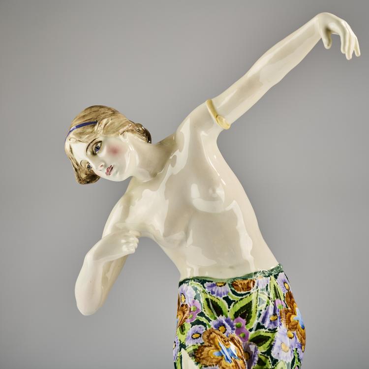 Bild 8 zu Objekt, 'Dancer in Motion', 1908/09, Erich Schmidt-Kestner, Goldscheider, Wien, 165D 523