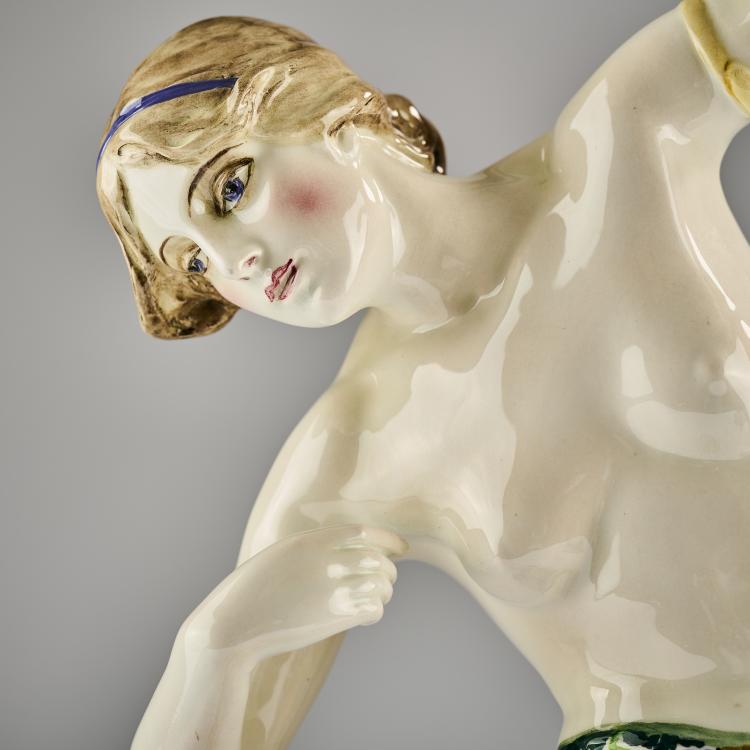 Bild 9 zu Objekt, 'Dancer in Motion', 1908/09, Erich Schmidt-Kestner, Goldscheider, Wien, 165D 523