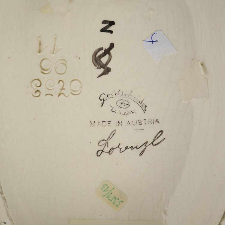 Bild 6 zu Objekt, 'Dancer with Tambourine (La Jana)', c.1933, Josef Lorenzl, Goldscheider, Wien, 165D 518