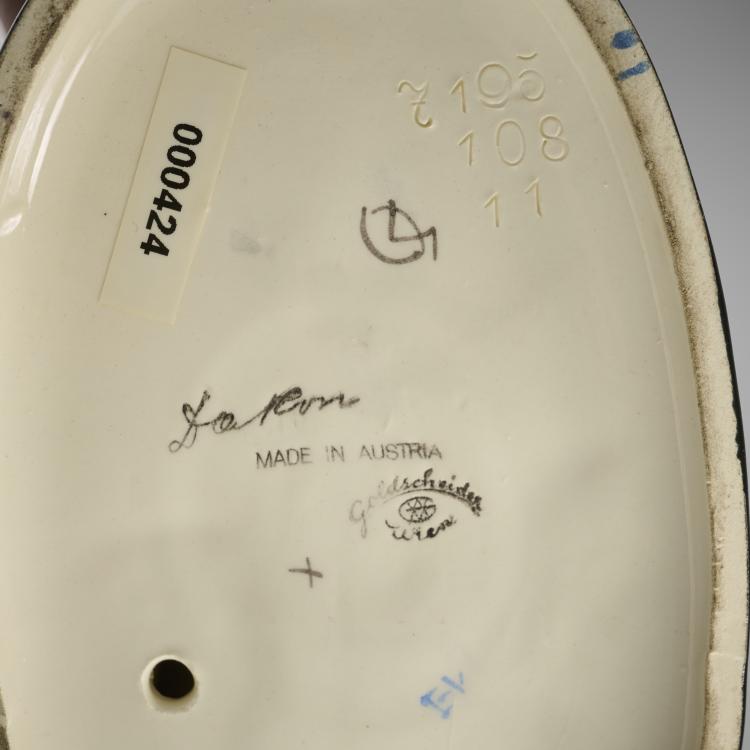 Bild 1 zu Objekt, 'Beauty', um 1935, Stephan Dakon, Goldscheider, Wien, 165D 512