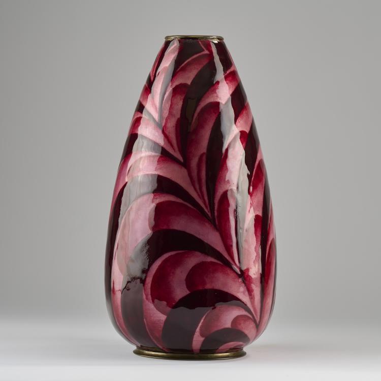 Hauptbild zu Objekt, Gro&szlig;e Vase, um 1936, Sarlandie, Limoges, 165D 589
