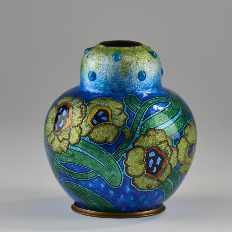 Bild 1 zu Objekt, Small gourd vase, before 1956, Camille Faur&eacute;, Faur&eacute;, Camille, Limoges, 165D 575