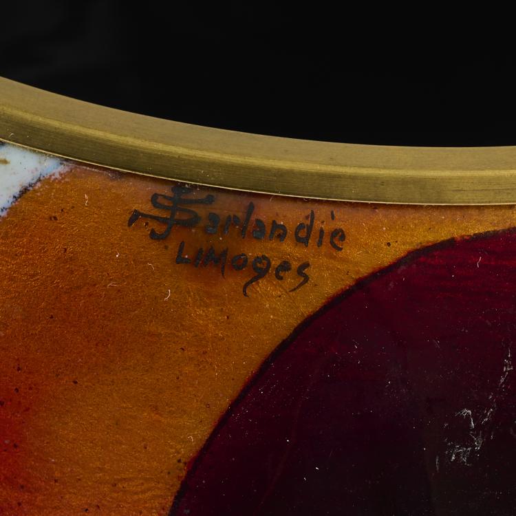 Bild 2 zu Objekt, Cachepot, before 1936, Jules Robert Sarlandie, Sarlandie, Jules, Limoges, 165D 587