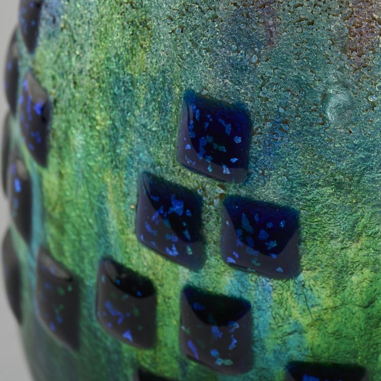 Bild 2 zu Objekt, Vase mit Quadraten, vor 1943, Alexandre Marty, Marty, Alexandre, Limoges, 165D 578