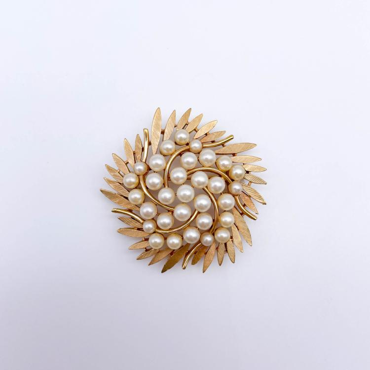 Hauptbild zu Objekt, Vintage brooch, Trifari, 166O 172