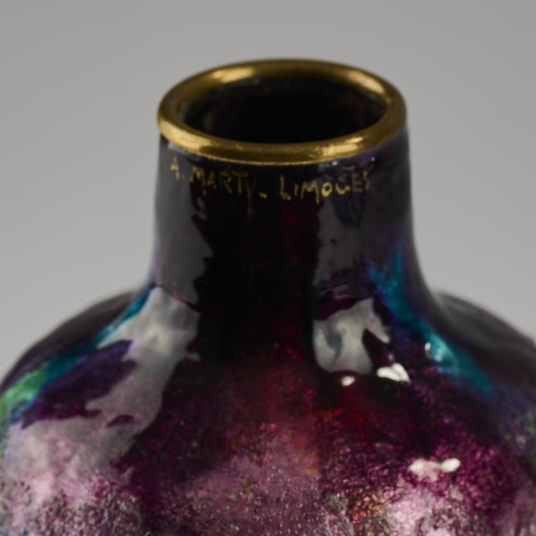Bild 3 zu Objekt, Kleine Vase, vor 1943, Alexandre Marty, Marty, Alexandre, Limoges, 165D 580