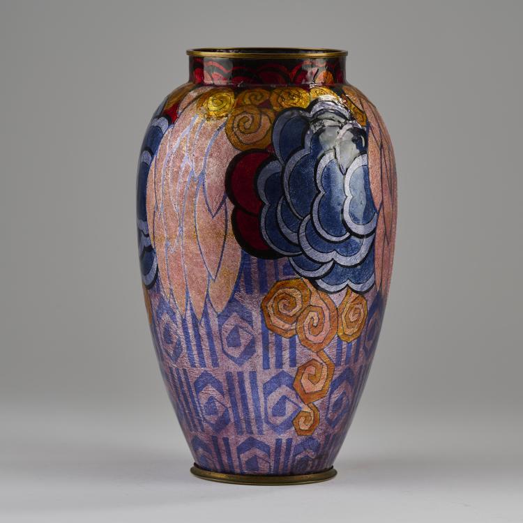 Hauptbild zu Objekt, Vase, before 1943, Alexandre Marty, Marty, Alexandre, Limoges, 165D 581