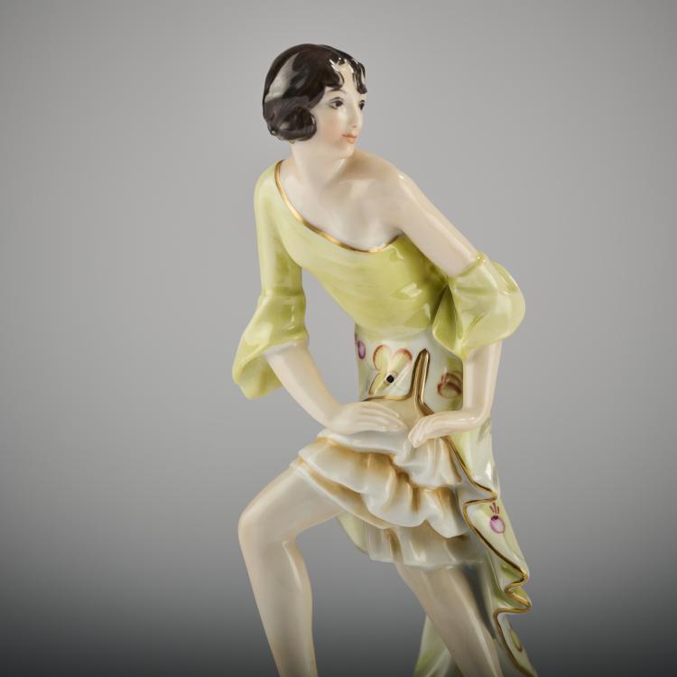 Bild 5 zu Objekt, 'Riki Raab', um 1930, Mathilde Jaksch, Augarten, Wien, 165D 481