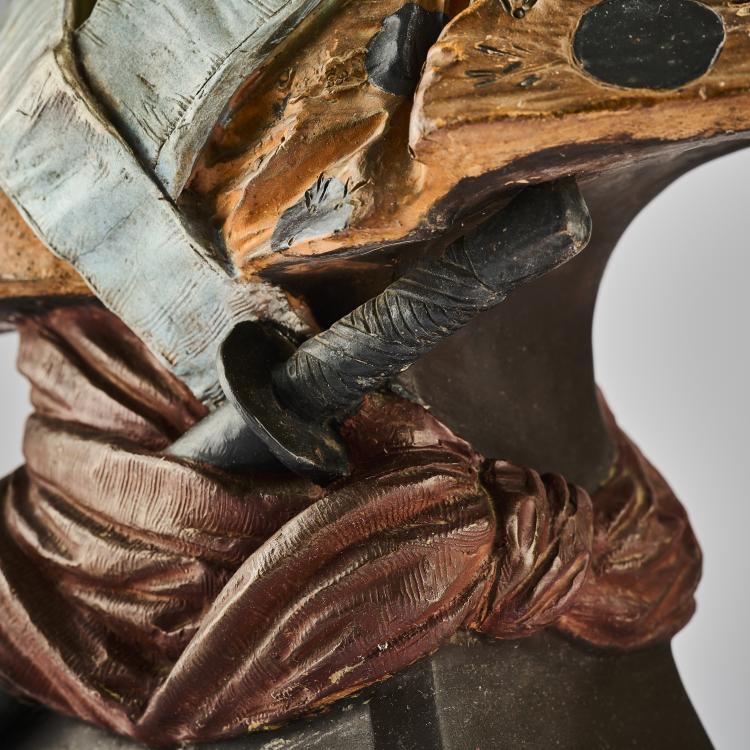 Bild 1 zu Objekt, Samurai bust, c. 1890, Ren&eacute; Charles Masse, Masse, Ren&eacute; Charles, 165D 540