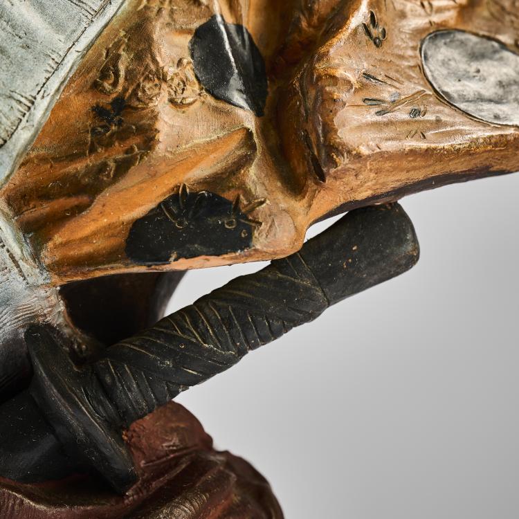 Bild 3 zu Objekt, Samurai bust, c. 1890, Ren&eacute; Charles Masse, Masse, Ren&eacute; Charles, 165D 540