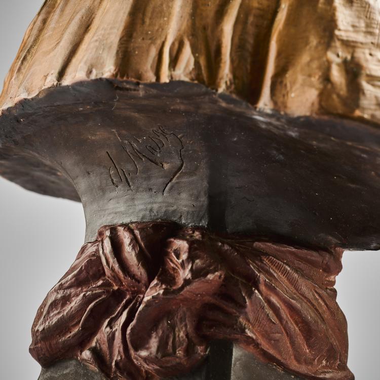 Bild 5 zu Objekt, Samurai bust, c. 1890, Ren&eacute; Charles Masse, Masse, Ren&eacute; Charles, 165D 540