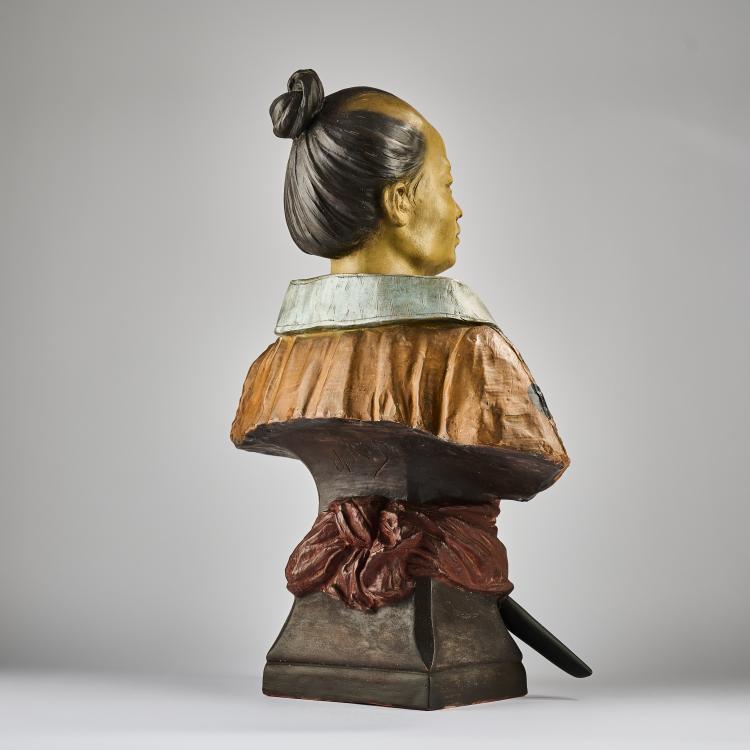 Bild 8 zu Objekt, Samurai bust, c. 1890, Ren&eacute; Charles Masse, Masse, Ren&eacute; Charles, 165D 540