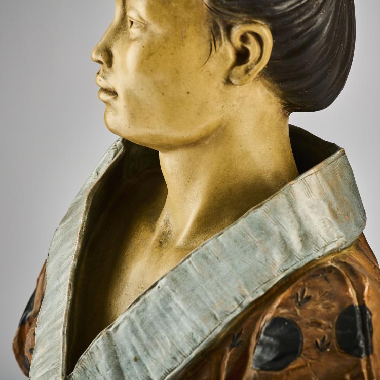 Bild 12 zu Objekt, Samurai bust, c. 1890, Ren&eacute; Charles Masse, Masse, Ren&eacute; Charles, 165D 540