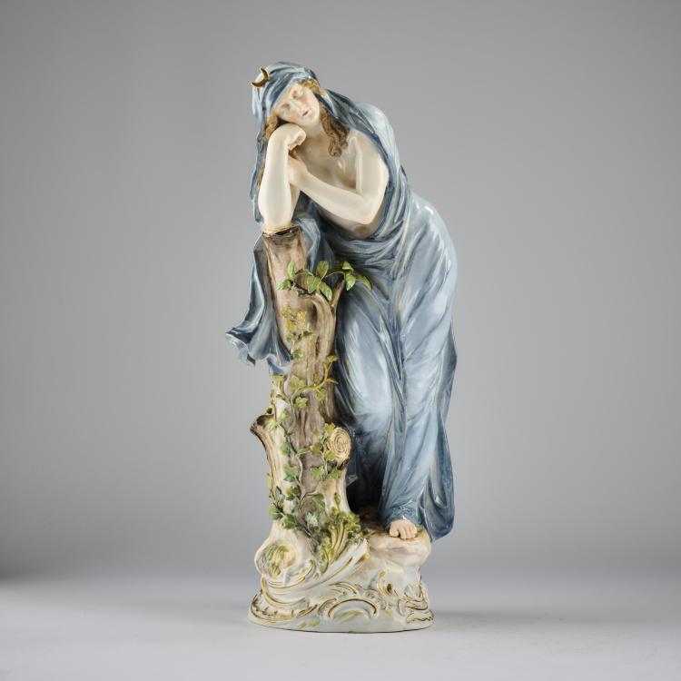 Bild 1 zu Objekt, 'Die Nacht', 1893, Emmerich Andresen, Meissen, KPM, 165D 551