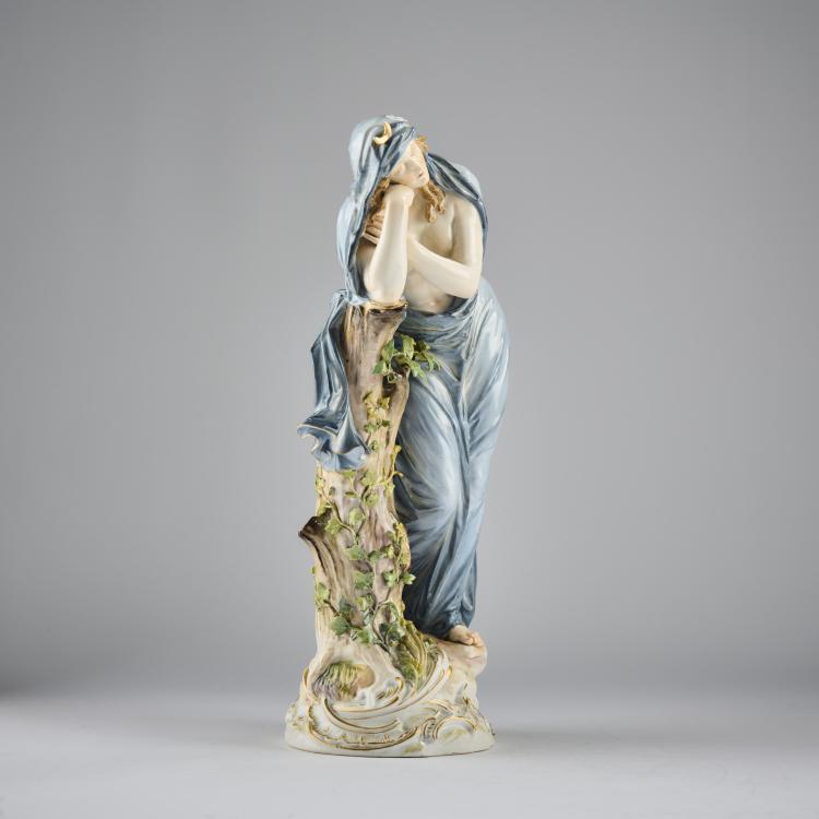 Bild 2 zu Objekt, 'Die Nacht', 1893, Emmerich Andresen, Meissen, KPM, 165D 551