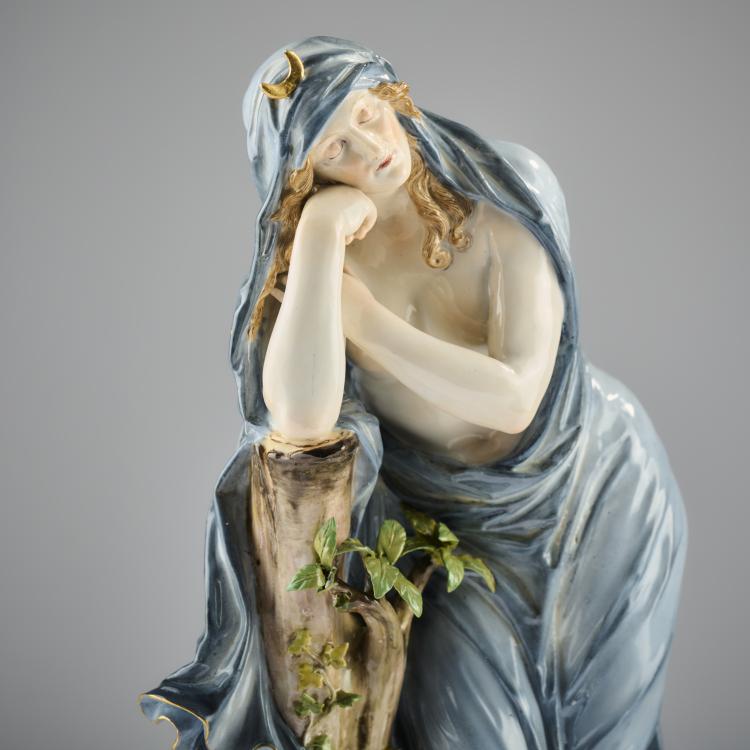 Bild 5 zu Objekt, 'Die Nacht', 1893, Emmerich Andresen, Meissen, KPM, 165D 551