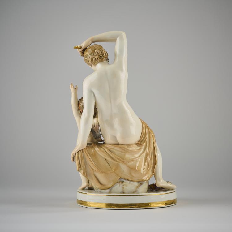 Bild 4 zu Objekt, 'Venus und Amor', 1784, Johann Gottlieb Matth&auml;i, Meissen, KPM, 165D 546