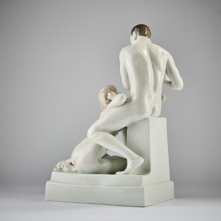 Bild 3 zu Objekt, 'Flute Player', 1919, Johannes B&ouml;se, Rosenthal, Selb, 165D 562
