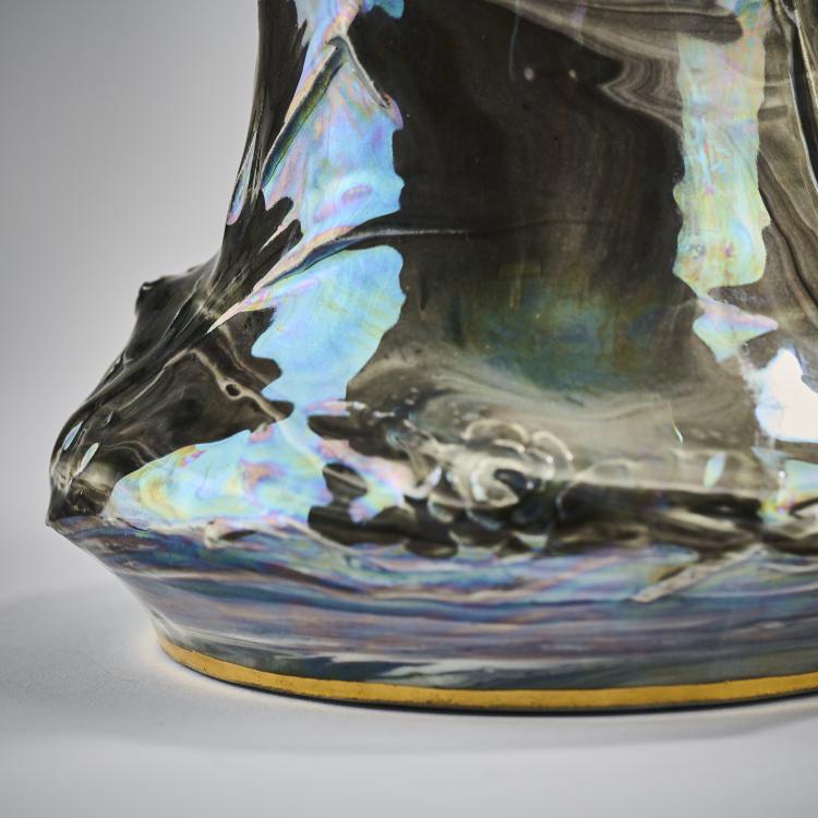 Bild 7 zu Objekt, Vase mit Nymphen, 1900, Adolf Oppel, Bauer, Rosenthal & Co., Kronach, 165D 482