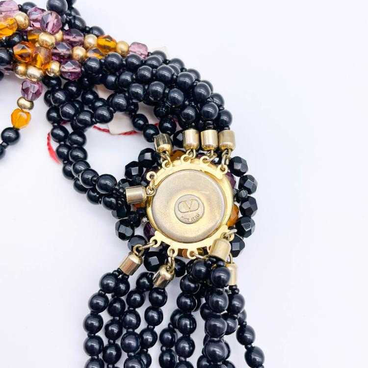 Bild 1 zu Objekt, Ten row vintage necklace, Valentino, 166O 180
