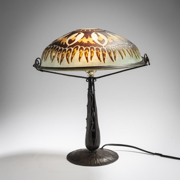 Bild 1 zu Objekt, Tischleuchte, 1918-21, Schneider, Epinay-sur-Seine, 165B 195