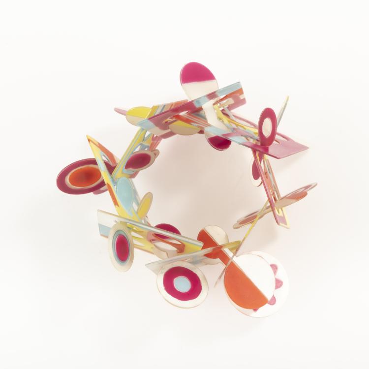 Hauptbild zu Objekt, Armschmuck, um 1996, Svenja John, 166C 440