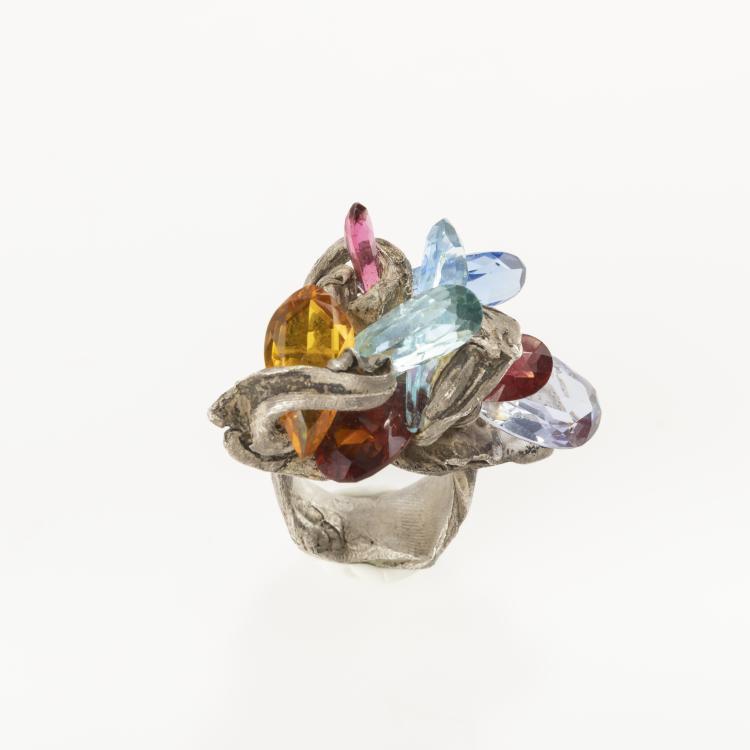 Bild 2 zu Objekt, 'Steinhaufenring' ring, 2005, Karl Fritsch, 166C 431