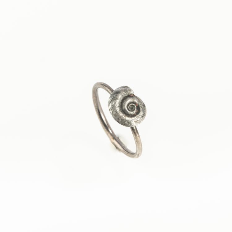Hauptbild zu Objekt, Ring with shell, 1960s, Hubertus von Skal, 166C 424