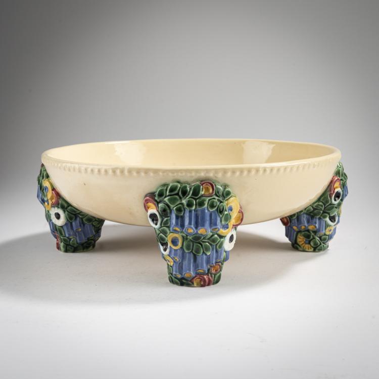 Bild 1 zu Objekt, Bowl, 1911/12, Bertold L&ouml;ffler,Michael Powolny, Vereinigte Wiener und Gmundner Keramik, 165C 439