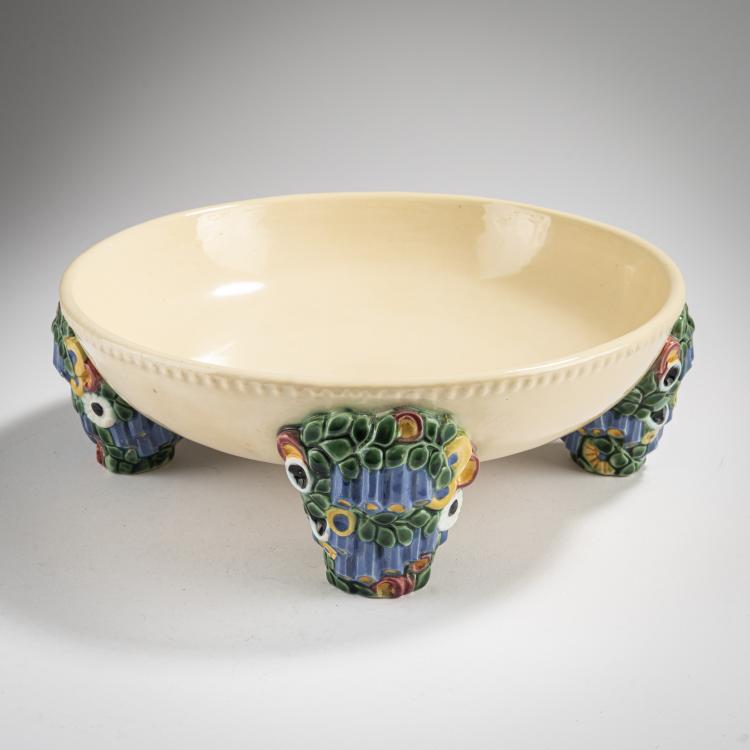 Bild 2 zu Objekt, Bowl, 1911/12, Bertold L&ouml;ffler,Michael Powolny, Vereinigte Wiener und Gmundner Keramik, 165C 439