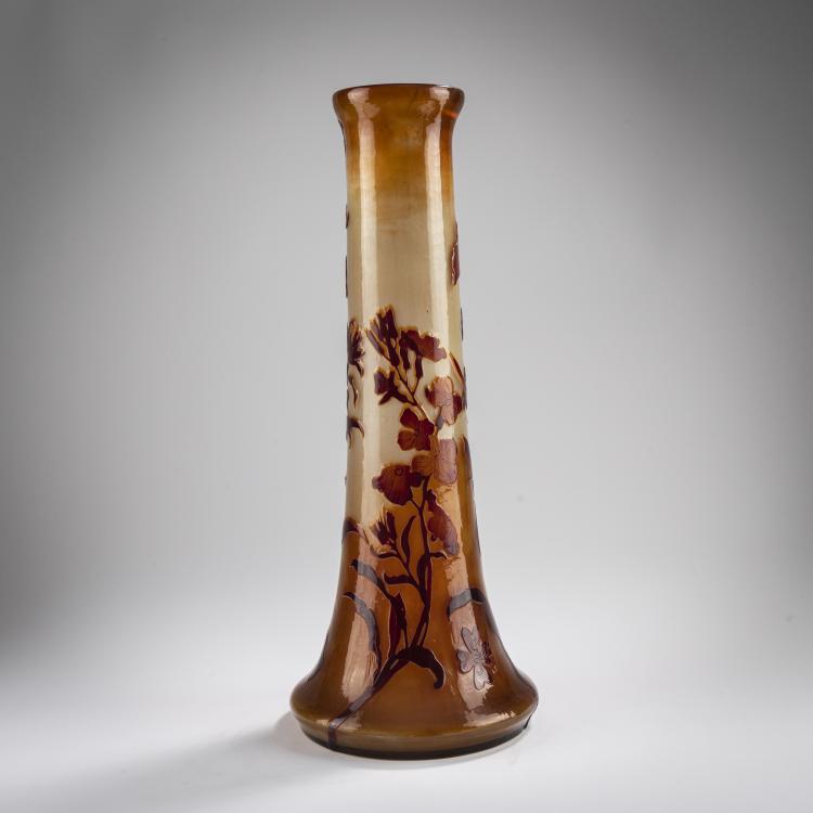 Bild 2 zu Objekt, Tall 'Bonheur' vase, c. 1900, Emile Gall&eacute;, Gall&eacute;, Nancy, 165B 155