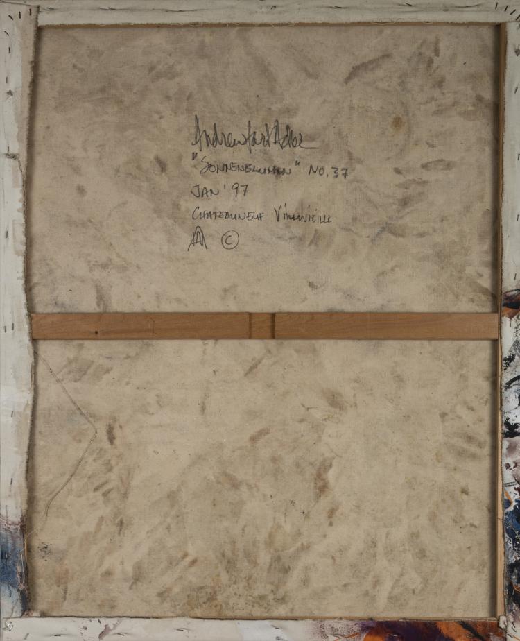 Bild 1 zu Objekt, 'Sonnenblumen', 1997, Andrew Hart Adler, 166B 295