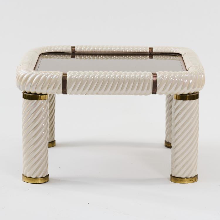 Hauptbild zu Objekt, Coffee table, c. 1960, Tommaso Barbi, Barbi, Tommaso, Rom, 166A 100