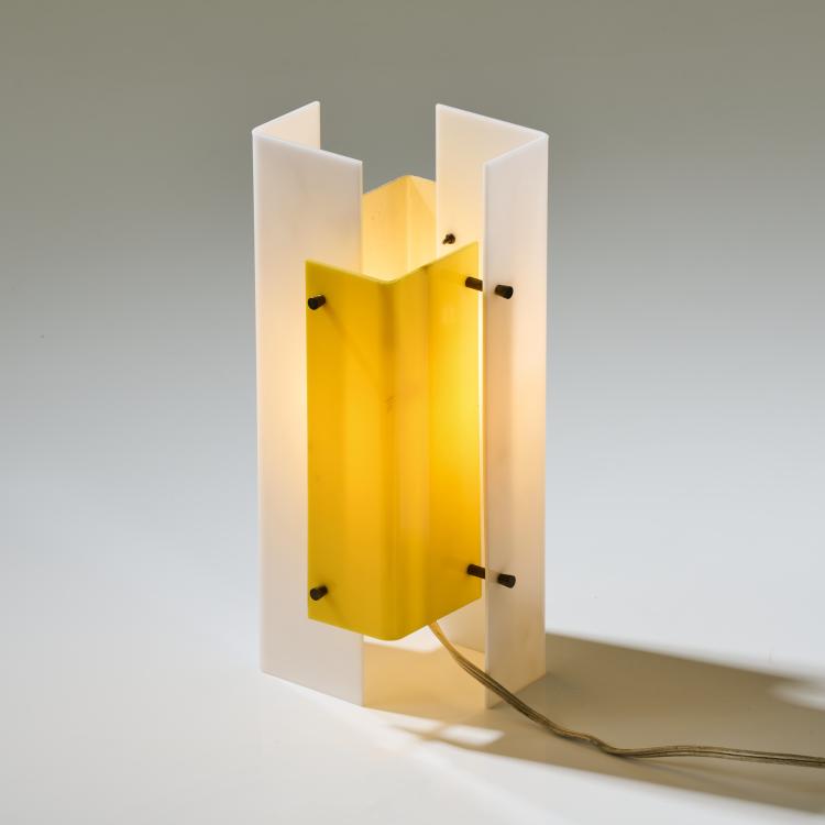 Bild 5 zu Objekt, '316' table light, c. 1955, Jean Boris Lacroix, Luminalite, Paris, 166A 111