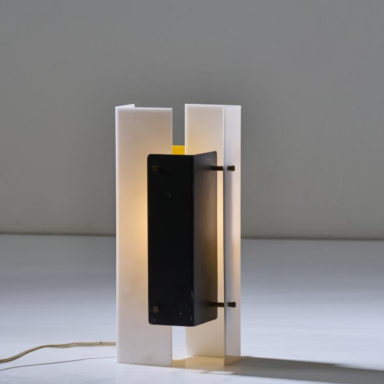 Bild 7 zu Objekt, '316' table light, c. 1955, Jean Boris Lacroix, Luminalite, Paris, 166A 111