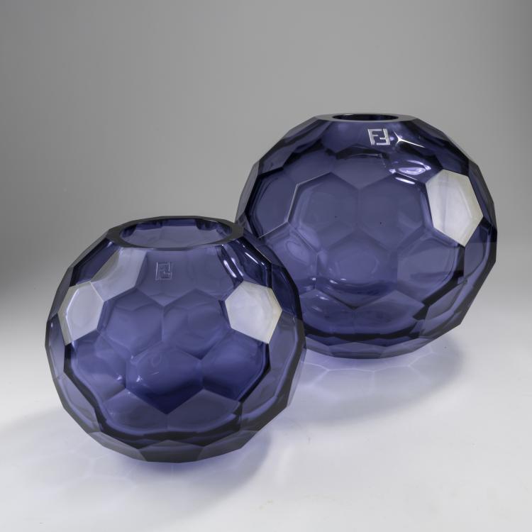 Bild 1 zu Objekt, Zwei Vasen, 2010er Jahre, Fendi, Rom, 166D 626