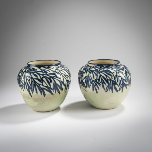 Zwei kleine Vasen 'Zweige', 1921-23