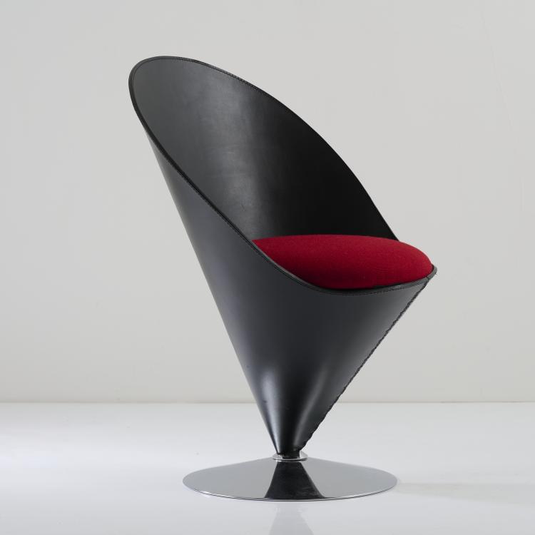 Bild 3 zu Objekt, Sessel 'Cone chair - VP01', 1958 / 1994, Verner Panton, Polythema, Erding, 167B 485