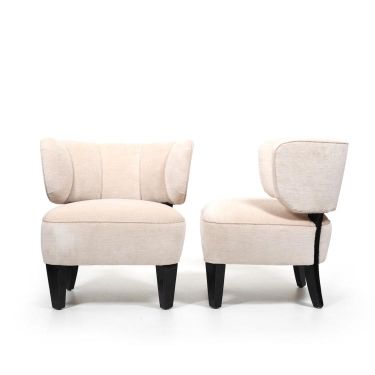 Hauptbild zu Objekt, Two armchairs, 1930s, Boet, G&ouml;teborg (attributed), 166A 116