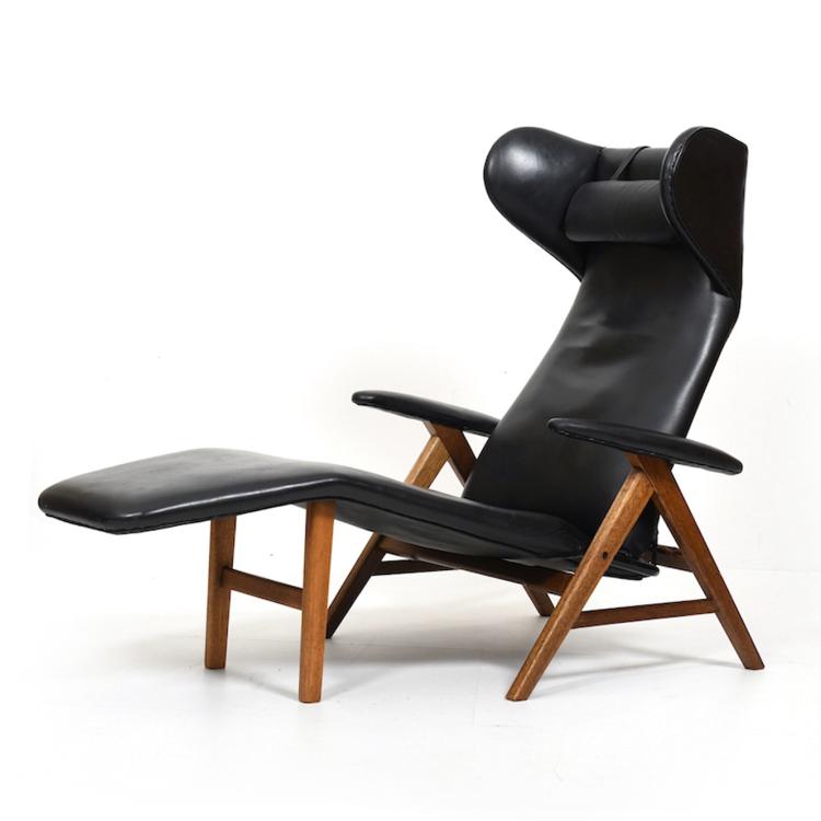 Hauptbild zu Objekt, Lounge chair, 1950s, Henry W. Klein, J&ouml;rgensens, N.A., M&ouml;belfabrik, D&auml;nemark (Bramin), 166A 130