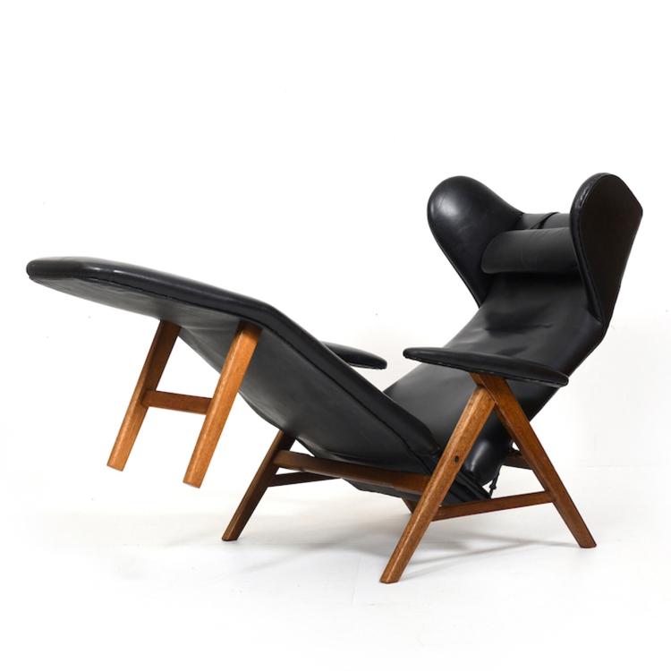Bild 3 zu Objekt, Lounge chair, 1950s, Henry W. Klein, J&ouml;rgensens, N.A., M&ouml;belfabrik, D&auml;nemark (Bramin), 166A 130